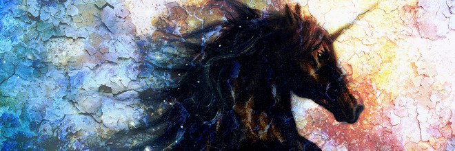 Unicornio Morado banner
