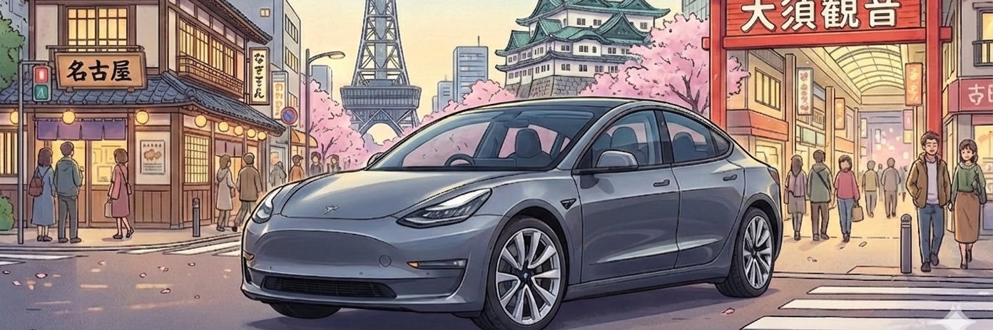 MASA@テスラModel3 banner