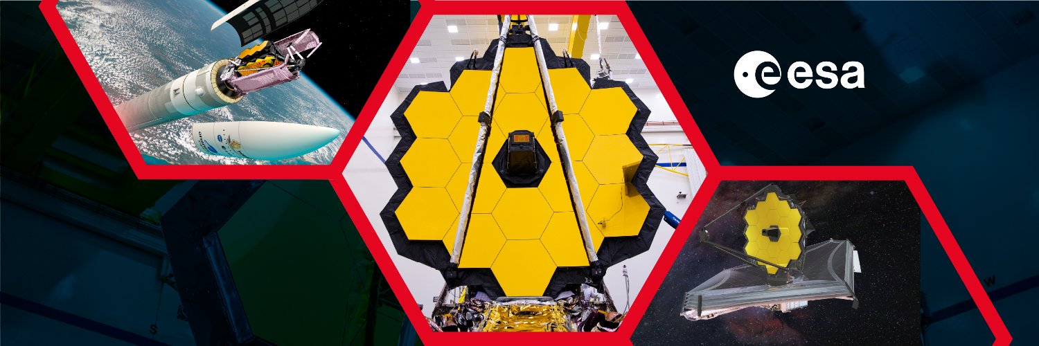 ESA Webb Telescope's banner