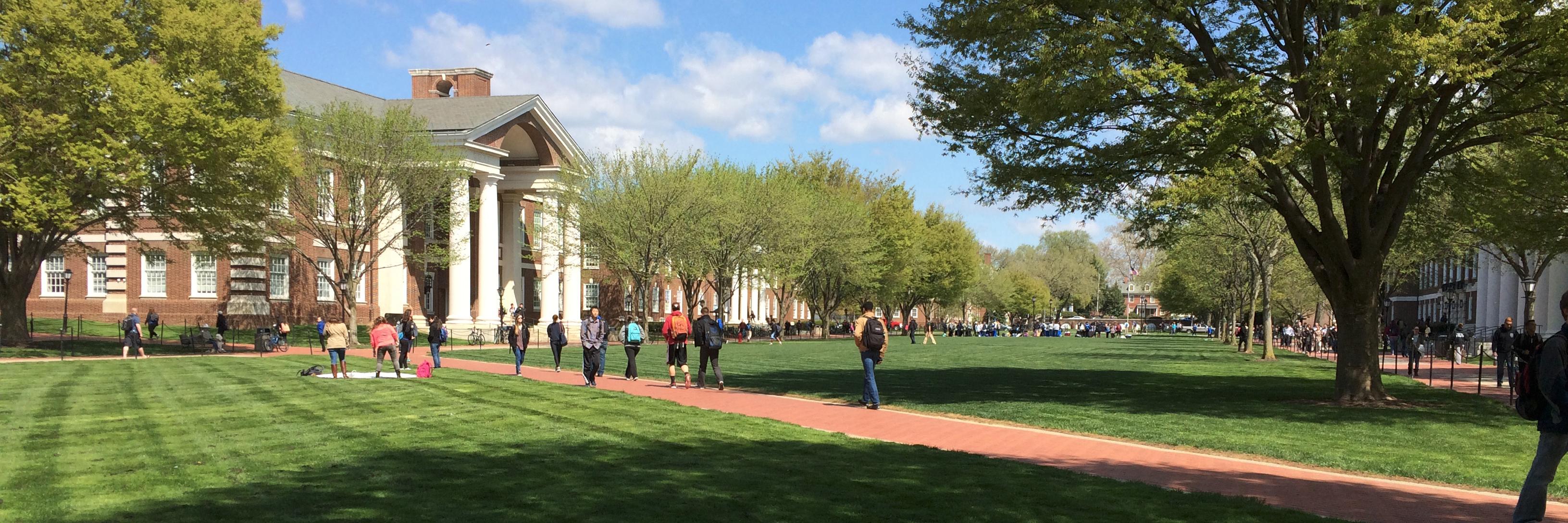 Univ. of Delaware Graduate College banner