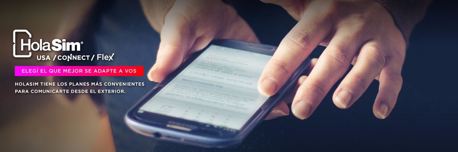 HolaSim banner