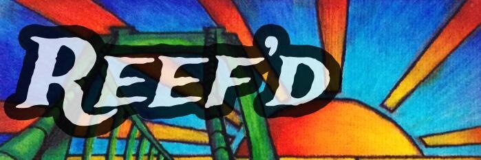 Reef'd banner