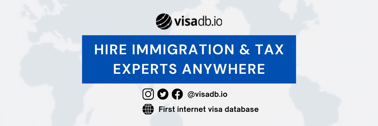 Global Immigration, tax & travel ✨ banner