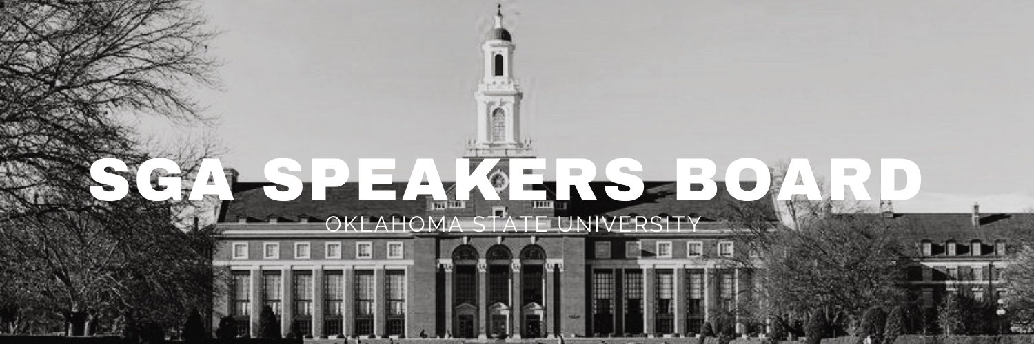 OSU Speakers Board banner