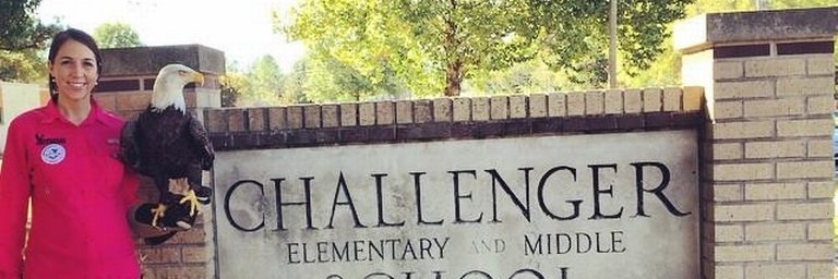 Challenger Aim High! banner