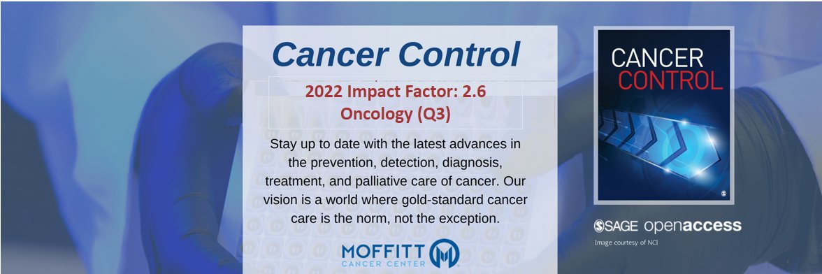 Cancer Control banner