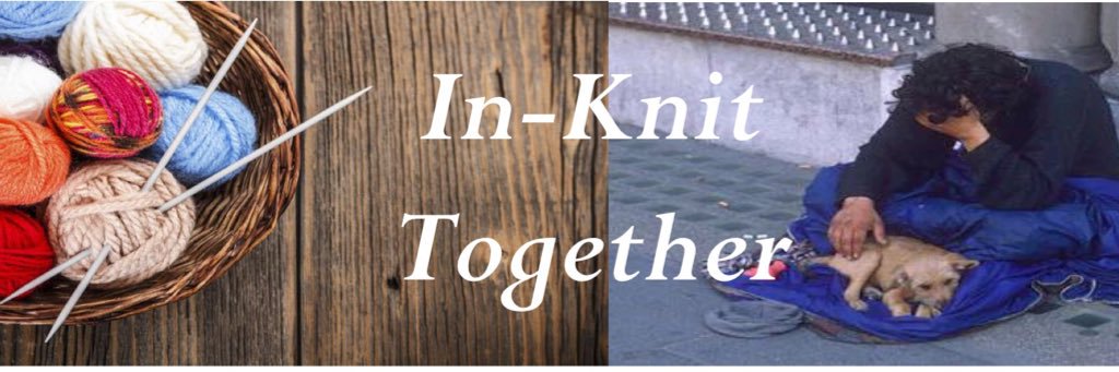 InKnitTogether Homeless Project banner