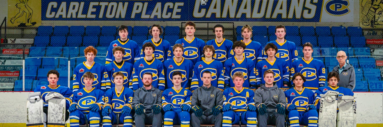 Carleton Place Canadians JR B banner