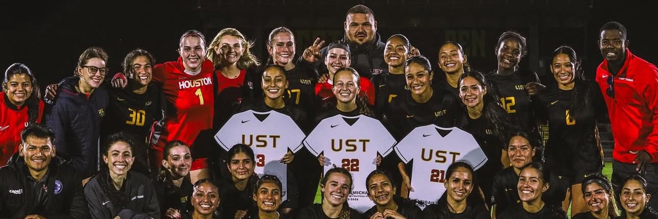 UST Women's Soccer banner