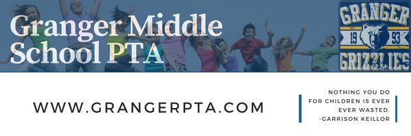 Granger Middle School PTA banner