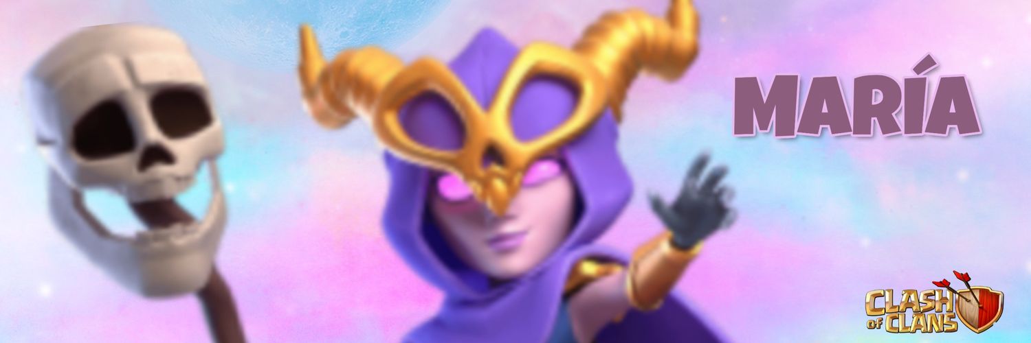 María banner