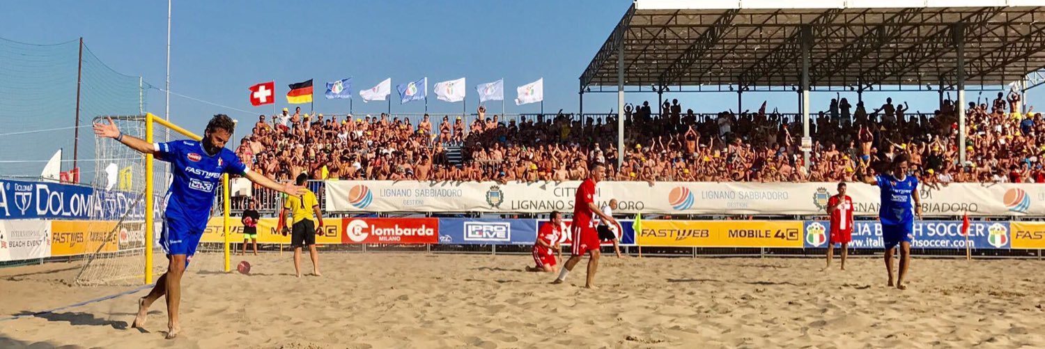 Italia Beach Soccer banner