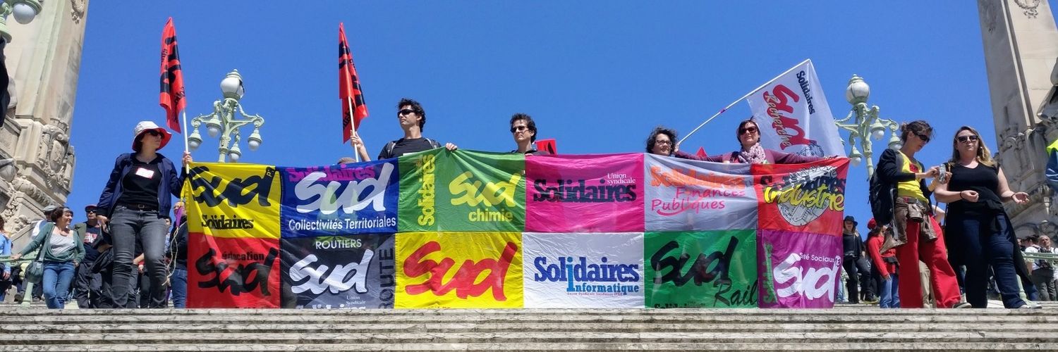 Union Syndicale Solidaires 13 banner
