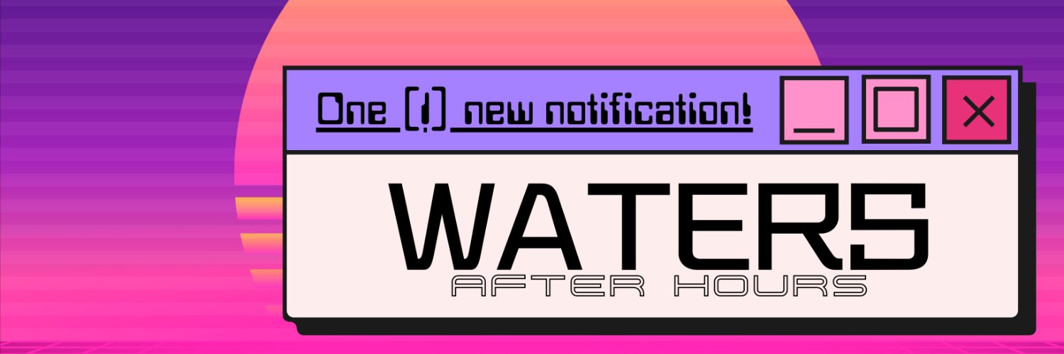 Alex Waters! Profile Banner