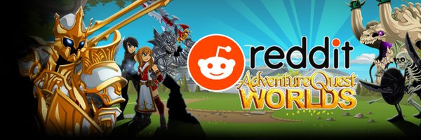 AQW News and Reddit Profile Banner