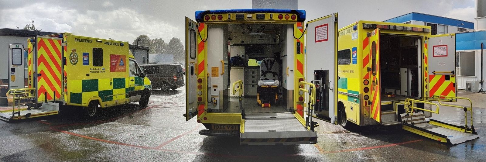 Mark Davis - SCAS, NHS. banner