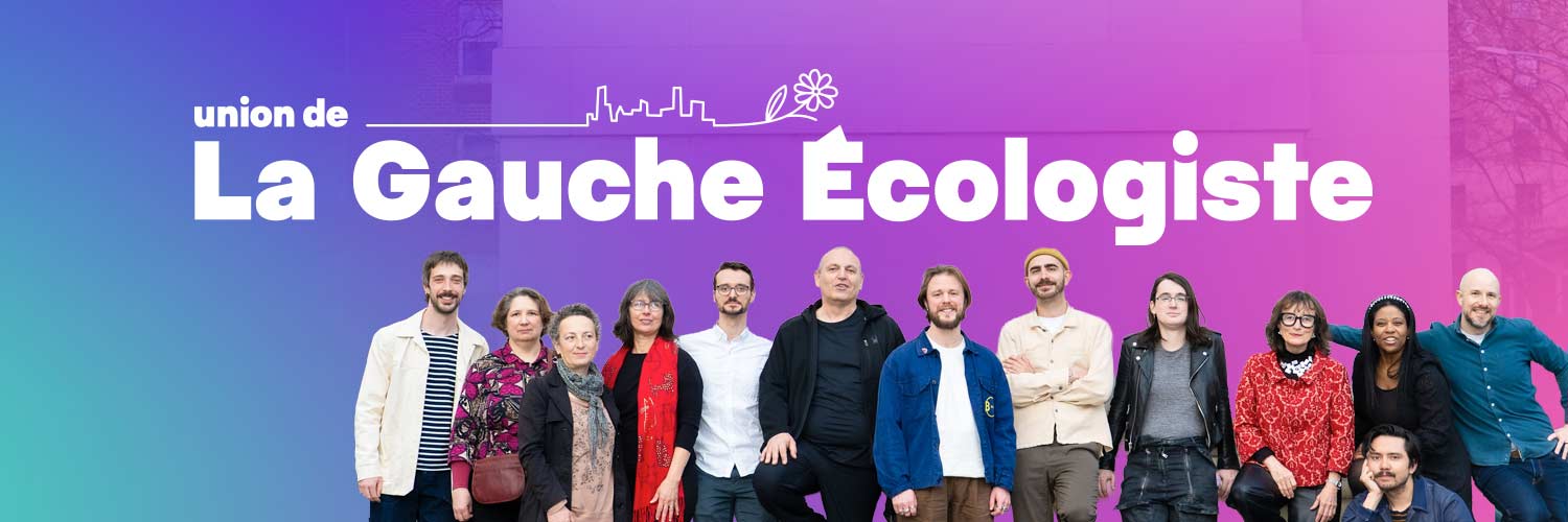 Gauche Écologiste banner