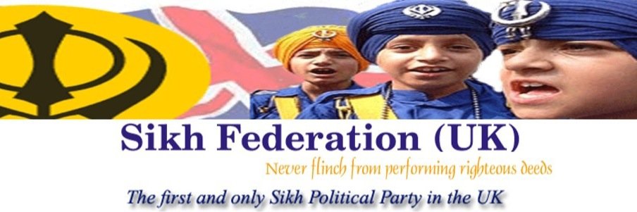 Sikh Federation (UK) banner