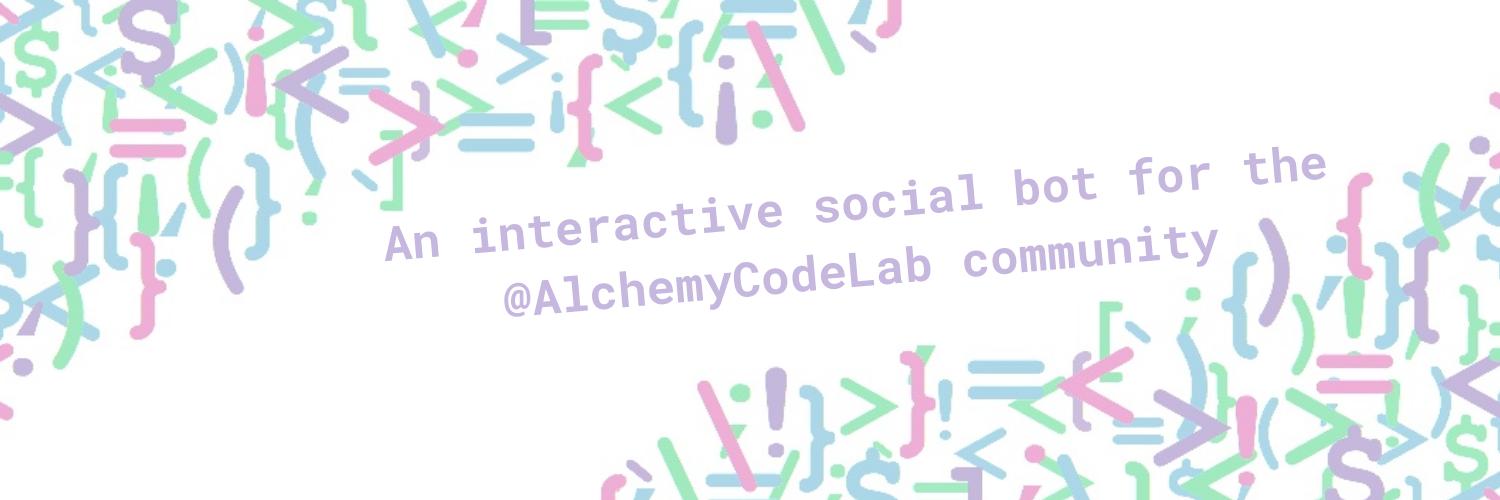 Alchemy PDX Community Bot! banner