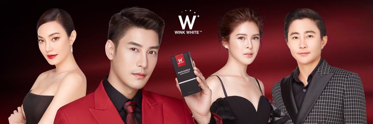 Wink White Man banner