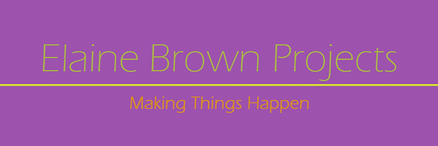 elaine brown banner