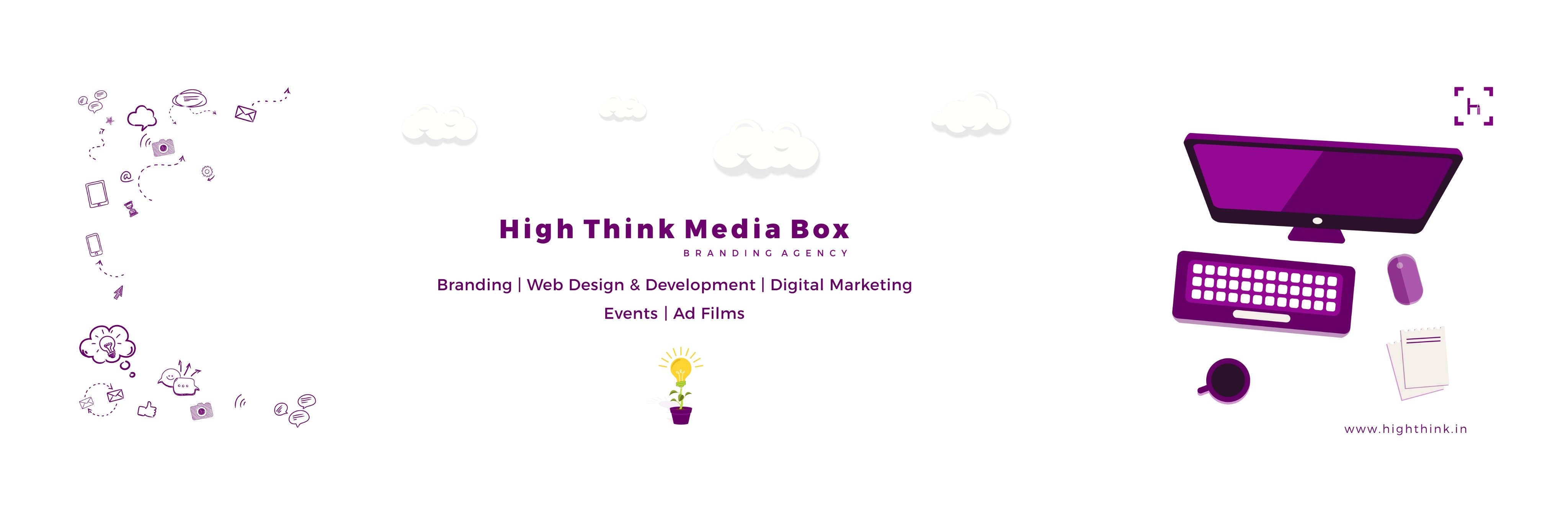 highthinkdesign's profile banner image