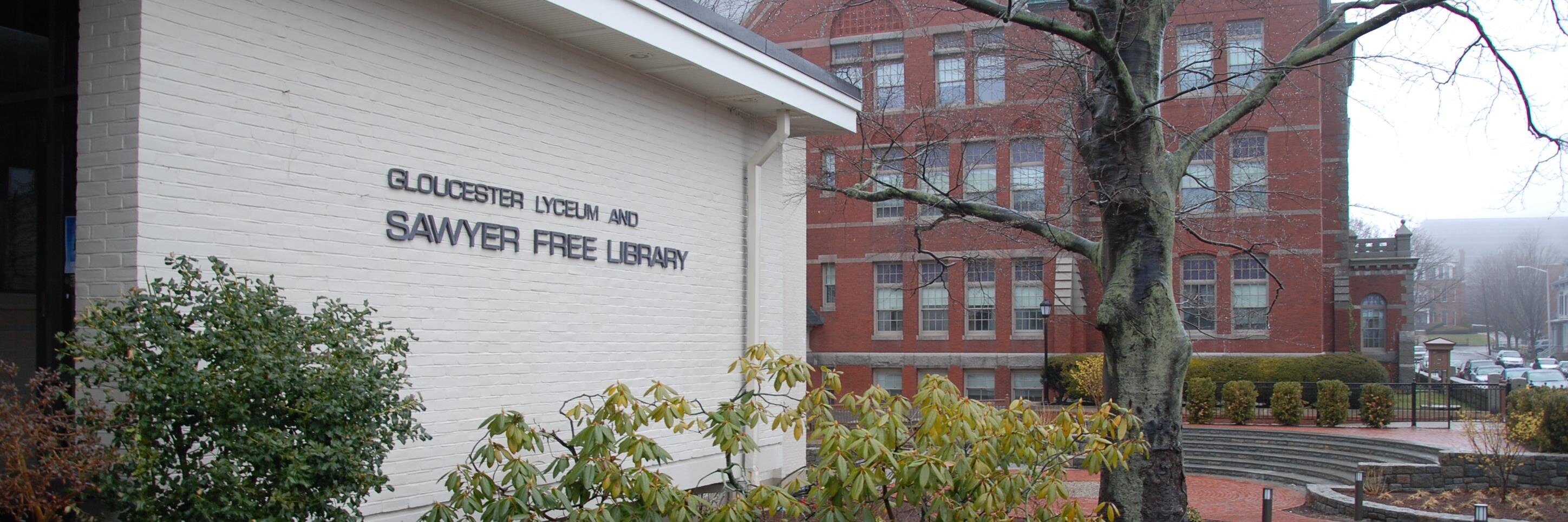 Sawyer Free Library banner