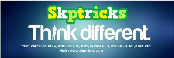 skptricks Profile Banner