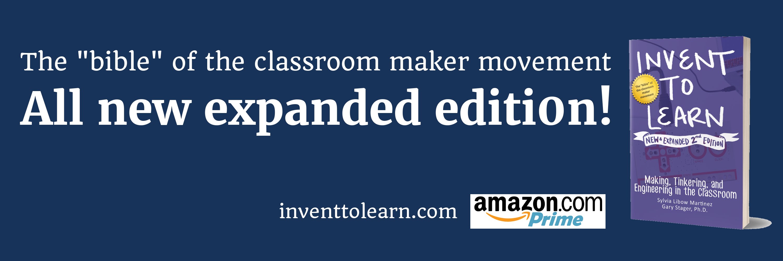 Gary Stager - New Invent To Learn Book! banner