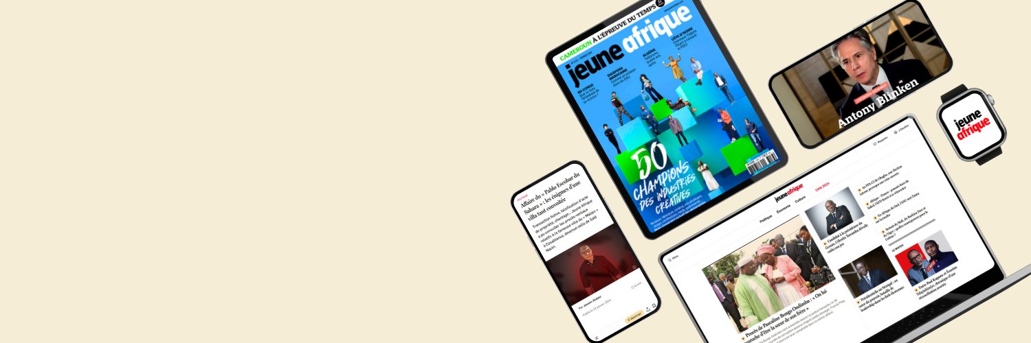 Jeune Afrique's banner