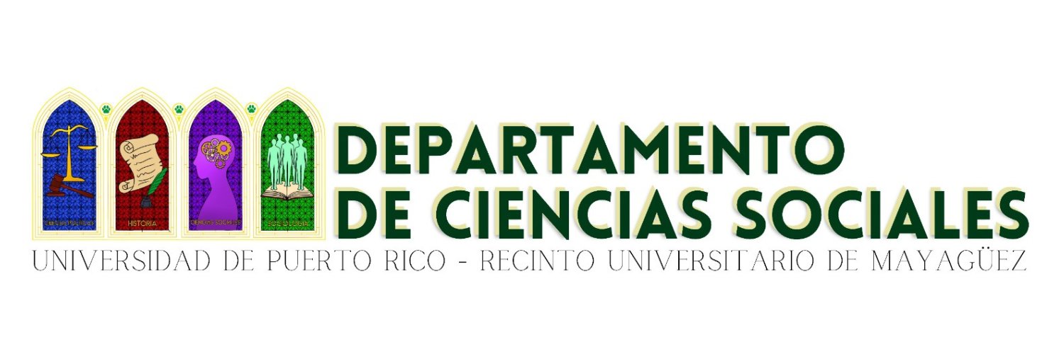 Departamento de Ciencias Sociales UPRM banner