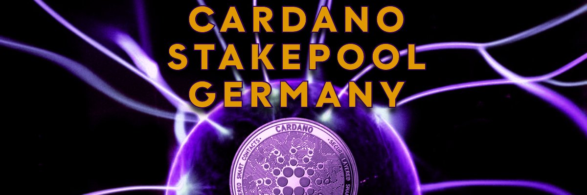 Cardano Stakepool Germany banner