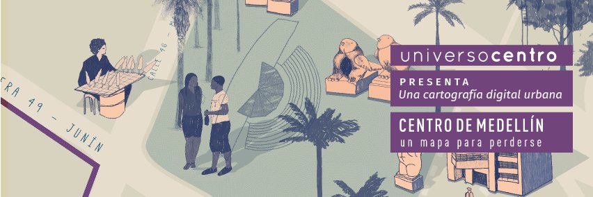 Mapa Centro Medellín banner