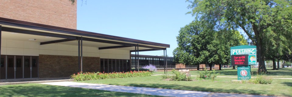 Pershing Elementary banner