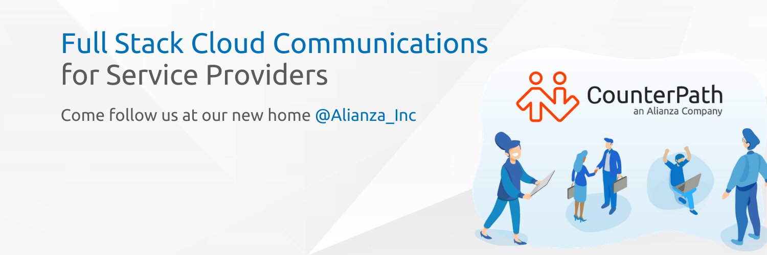 CounterPath, an Alianza Company banner