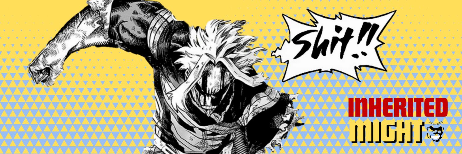 ALL MIGHT. banner