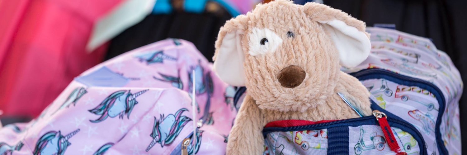 Carrying Hope banner