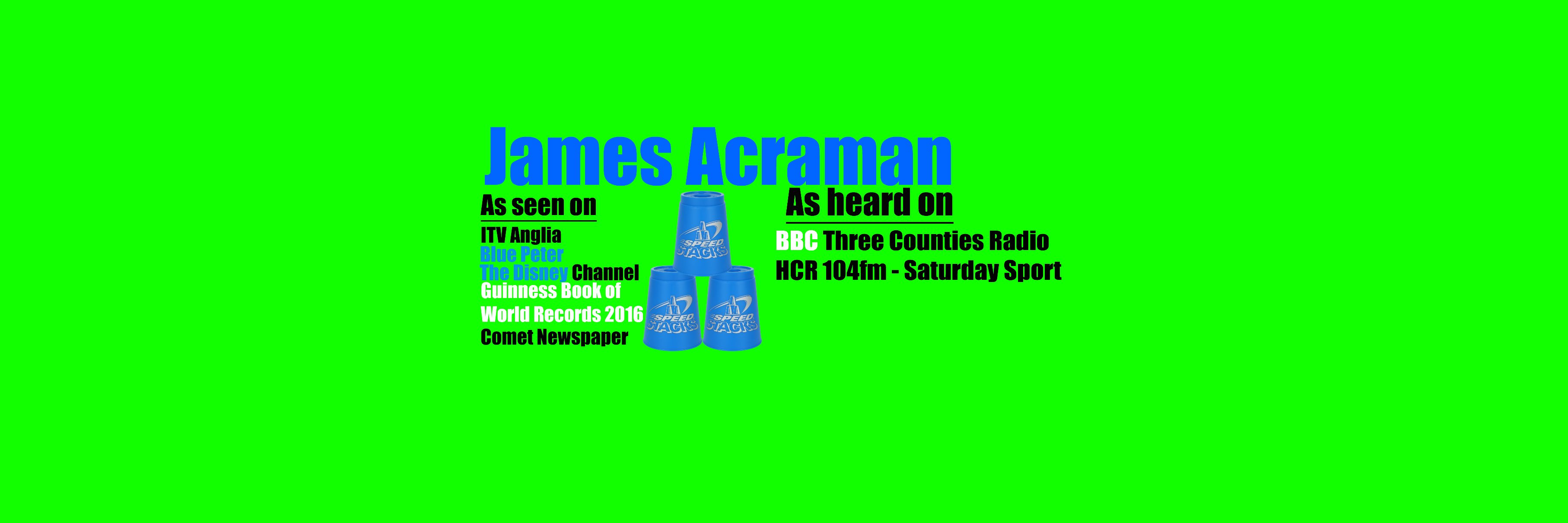 James Acraman banner