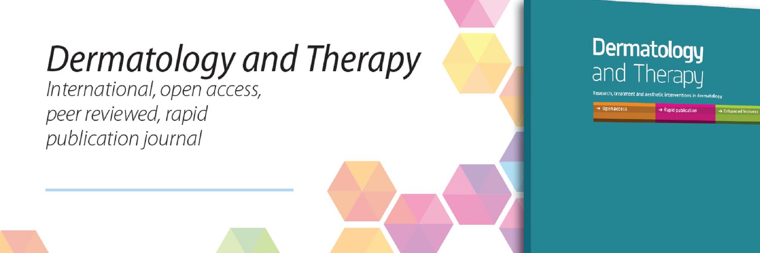 Dermatology and Therapy banner