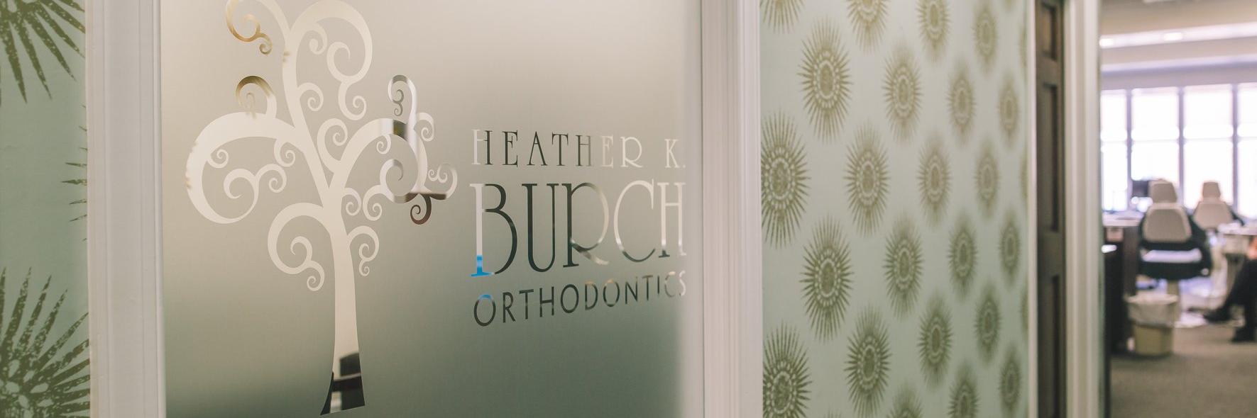 Burch Orthodontics banner