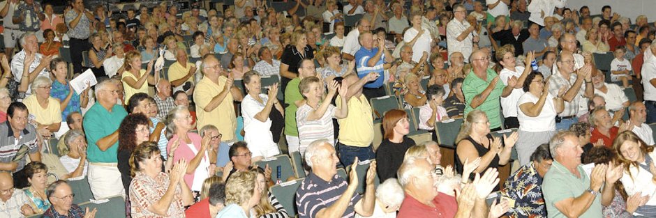 First Performance National Day of Celebration banner