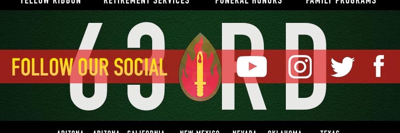 63rd Readiness Division “Blood & Fire!” banner