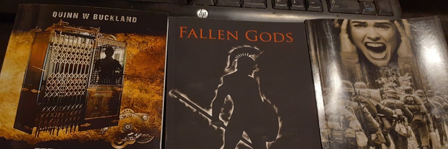 Quinn Buckland is writing banner