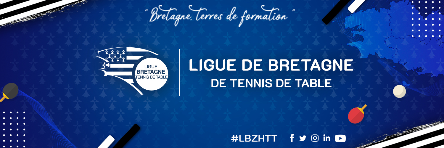 Ligue de Bretagne Tennis de Table banner