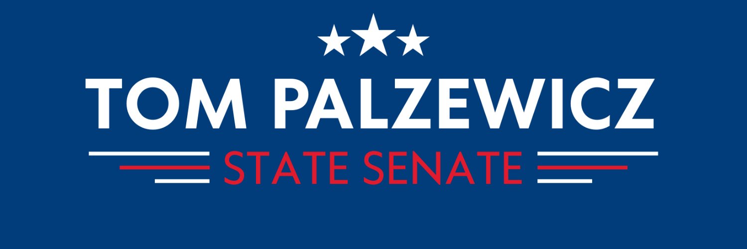 Tom Palzewicz for State Senate banner