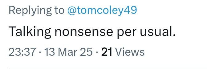 Tom Coley's banner