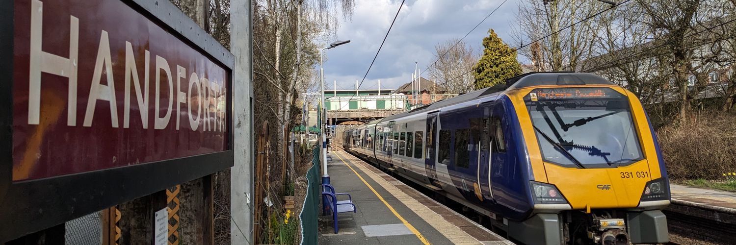 Friends of Handforth Station banner