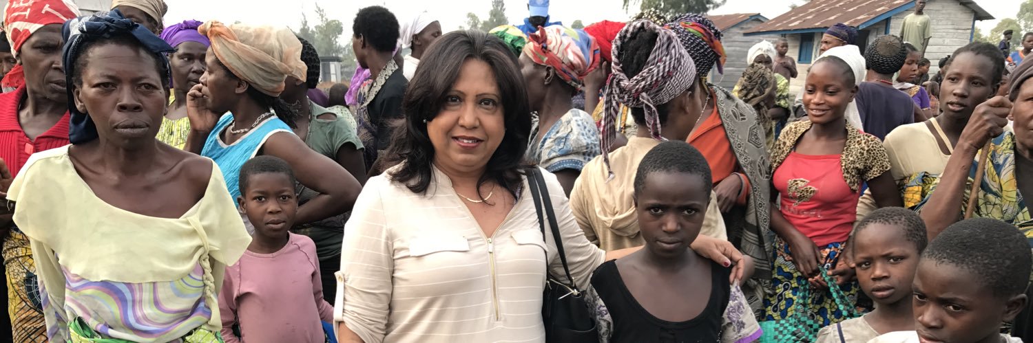 USG SRSG Ms. Patten banner