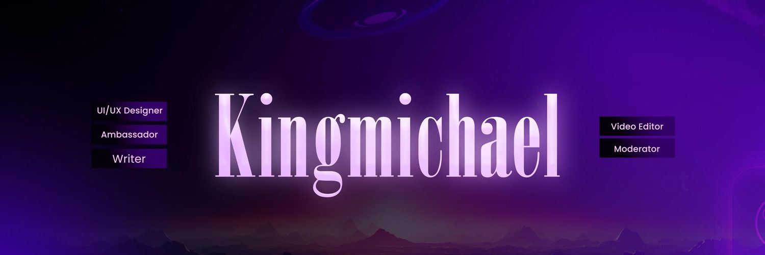 KingMichael 𝛬 banner