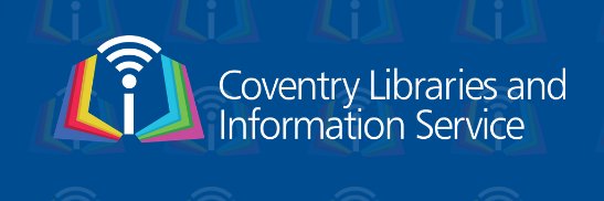 Coventry Libraries and Information Service 📚 banner